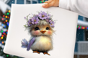Summer Funny Chick Clipart, an Illustration by SinaCreation (Thumbnail 6 of 10)