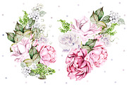 Watercolor Wedding Tender Flowers, an Object Graphic by Knopazyzy (Thumbnail 11 of 17)