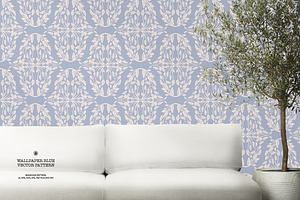 Wallpaper Blue Pattern