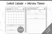 Editable PODCAST Planner Bundle Pack, a Templates & Theme by Templatables (Thumbnail 7 of 9)