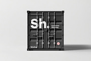 Shipping Container Mock-up, a Cups & Container Mockup by zippypixelstudio (Thumbnail 6 of 12)