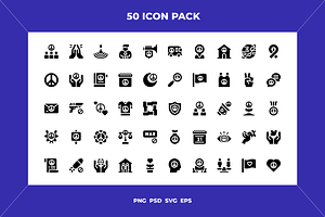 Peace icons, an Outline Icon by Wencory