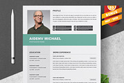 Resume/CV Bundle | 200+ for $29, a Resume Template by ResumeInventor (Thumbnail 114 of 207)