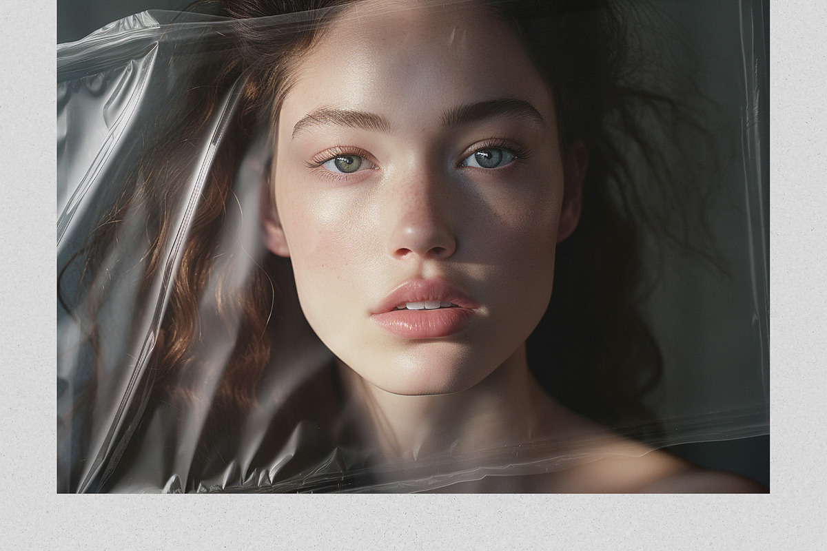 Plastic Package Wrap Effect Overlays, a Brushes & More by PhotoSpirit (Photo 2 of 9)