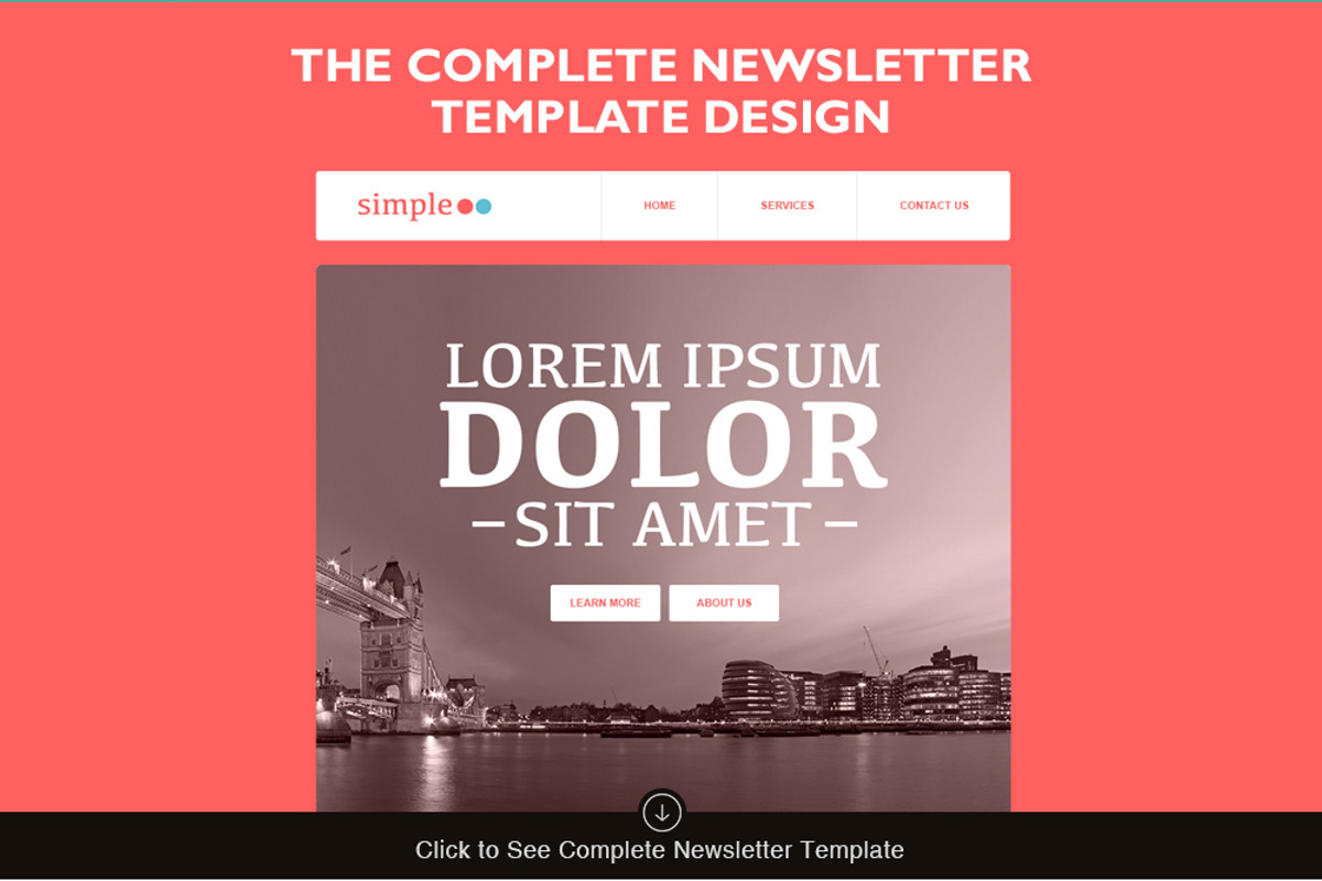 Simple - Responsive Email Template, an Email Template by ZippyPixels (Photo 4 of 4)