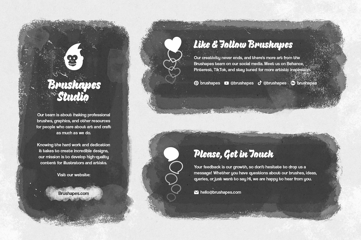 Ink Mania Procreate Brushes, a Brush Add-On by brushapes.com (Photo 9 of 10)