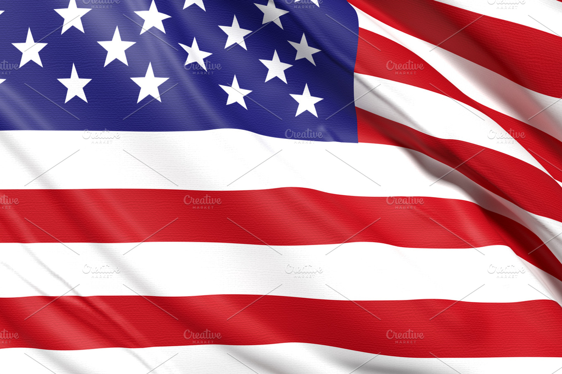 USA flag, a Photo by De todo un poco