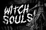 Blackened Rumbling Black Metal Rough, a Blackletter Font by dansdesign (Thumbnail 9 of 12)