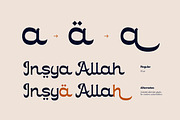 Sinyolle - Arabic Font Style, a Font by Runsell Studio (Thumbnail 4 of 5)