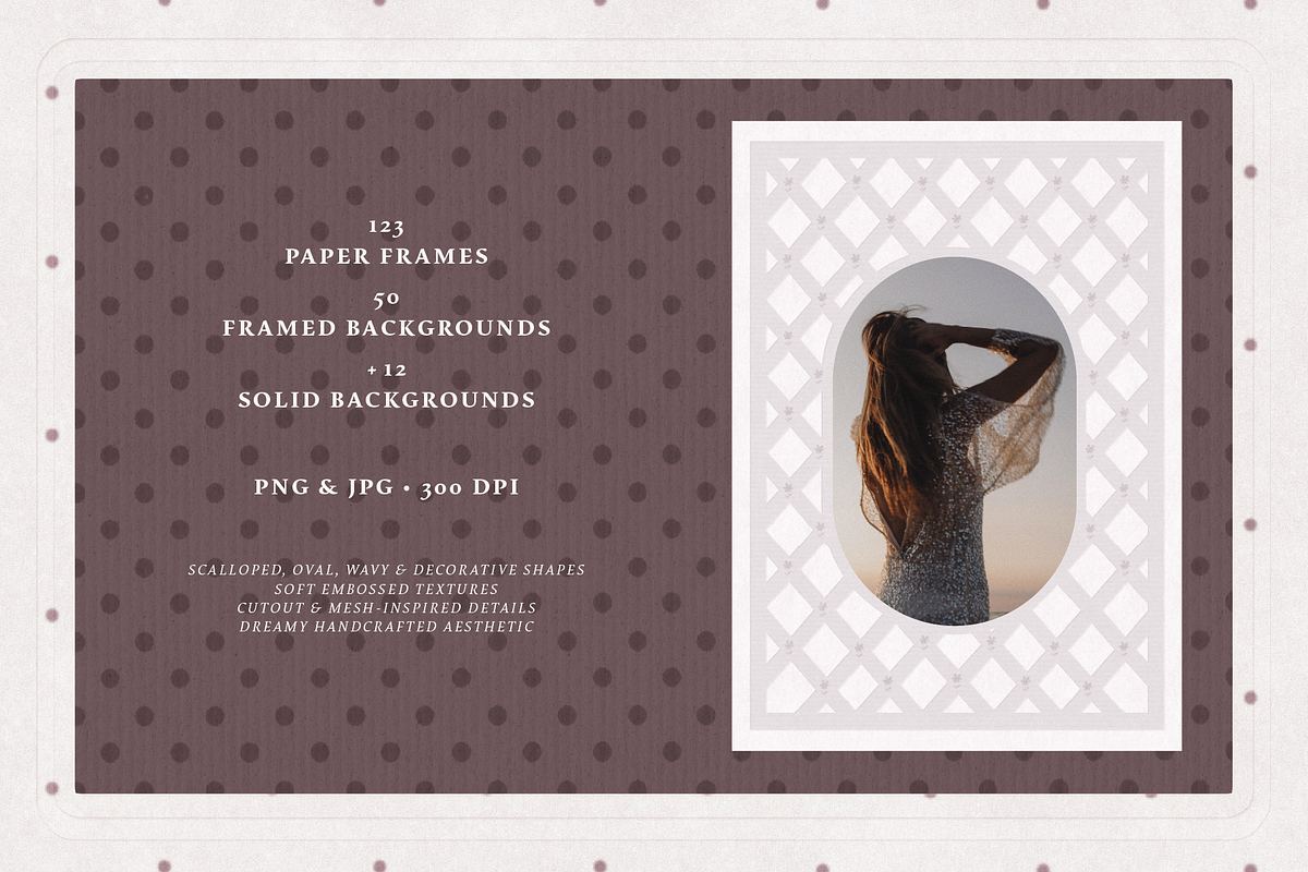 Tender Paper Frames, a Background Graphic by Animoon (Photo 3 of 18)