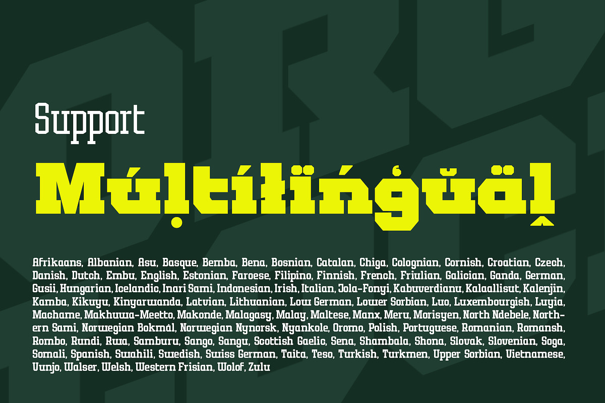Forge Block – A Bold Typeface Forged, a Slab Serif Font by Ardyanatypes (Photo 8 of 9)