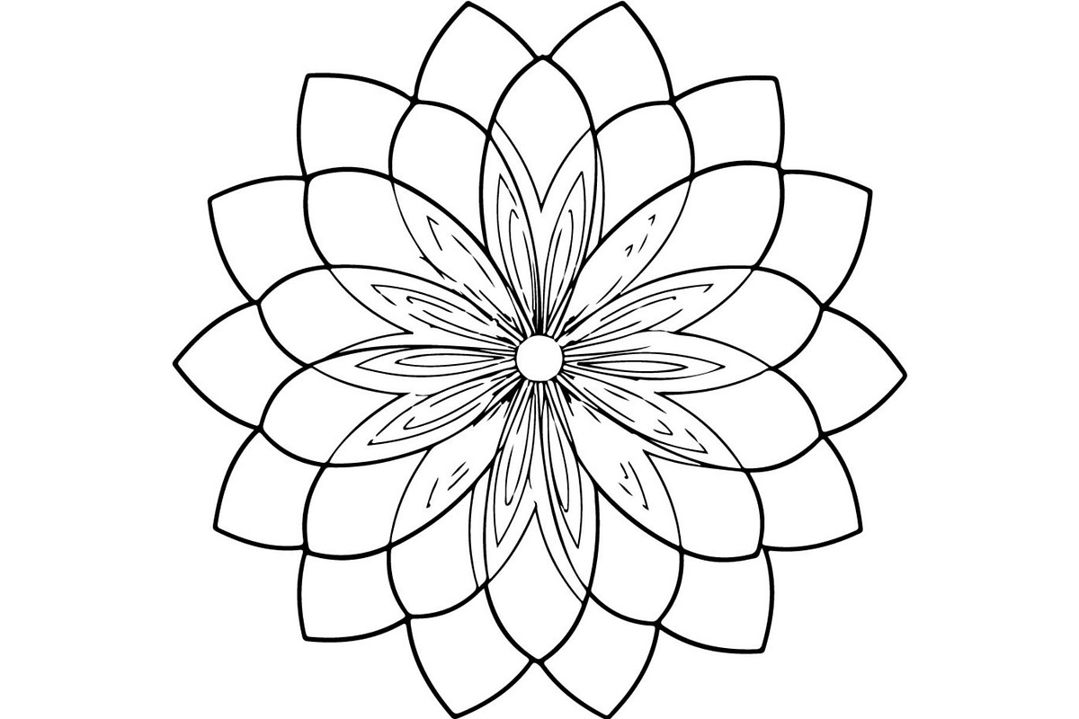 Decorative Mandala Flower, an Object Graphic by Designer_Momina (Photo 10 of 20)
