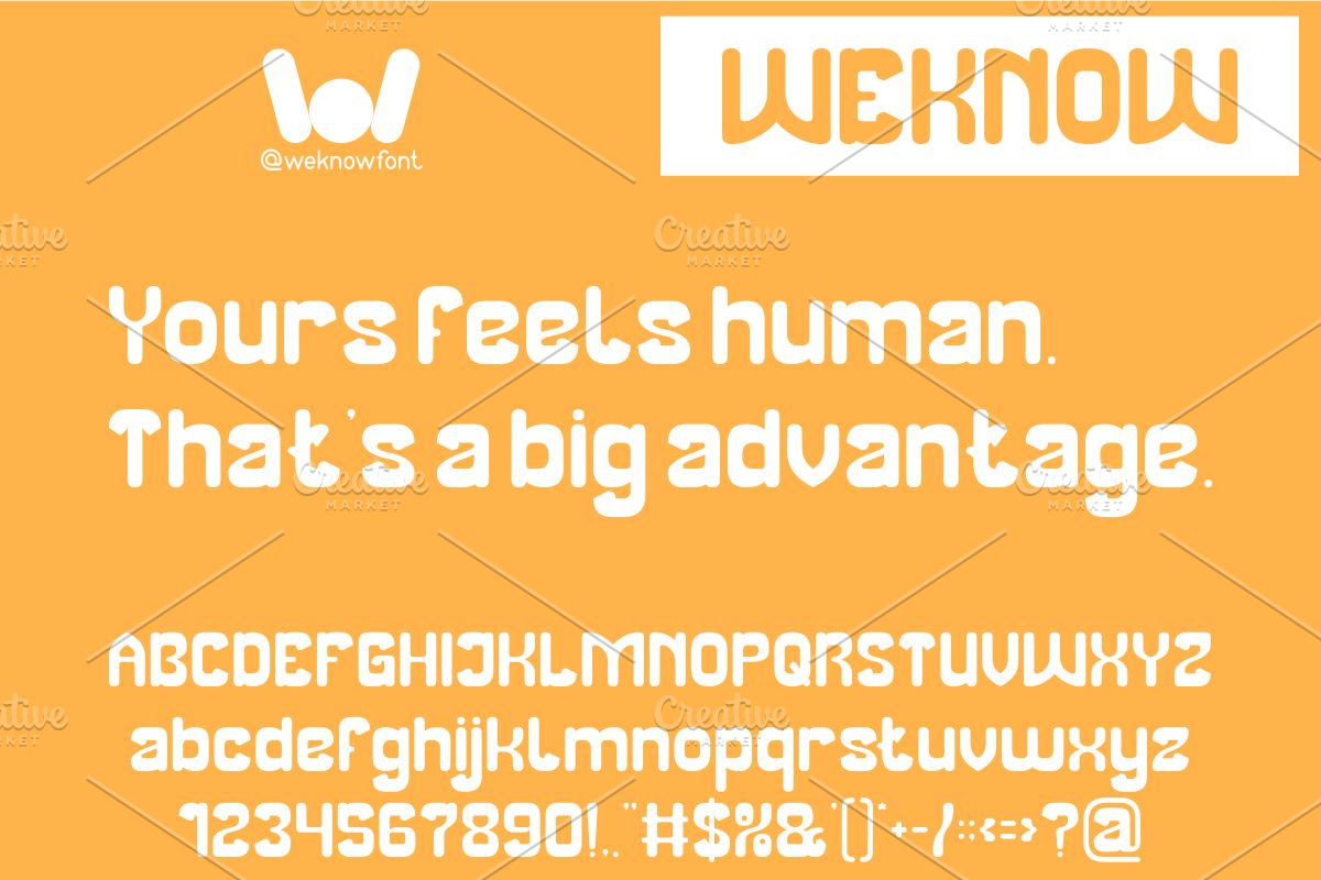 Smiling Wave font, a Font by weknow (Photo 5 of 8)