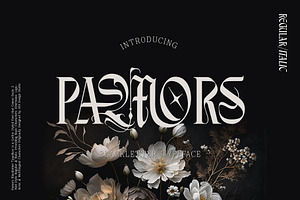Pamors Typeface, a Blackletter Font by alit design