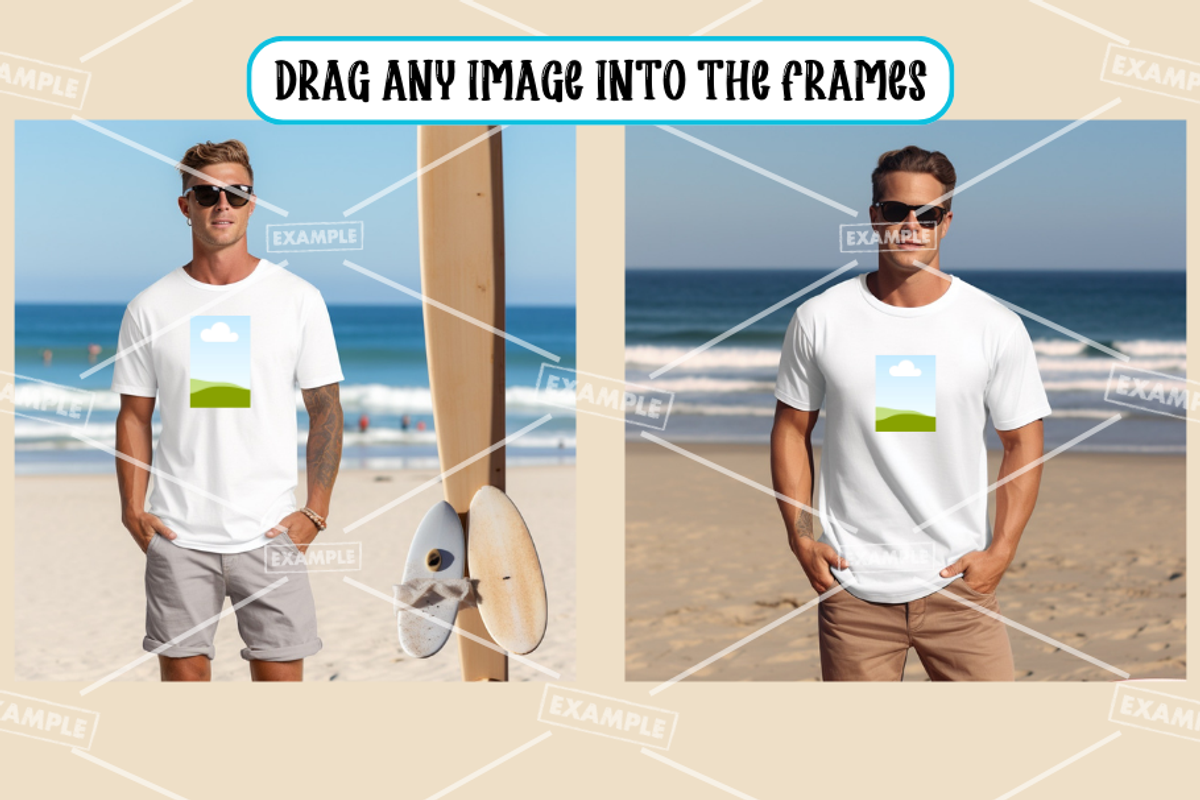 Mens T-Shirt Product Mockup Bundle, an Apparel Mockup by Jay Major Designs (Photo 7 of 11)