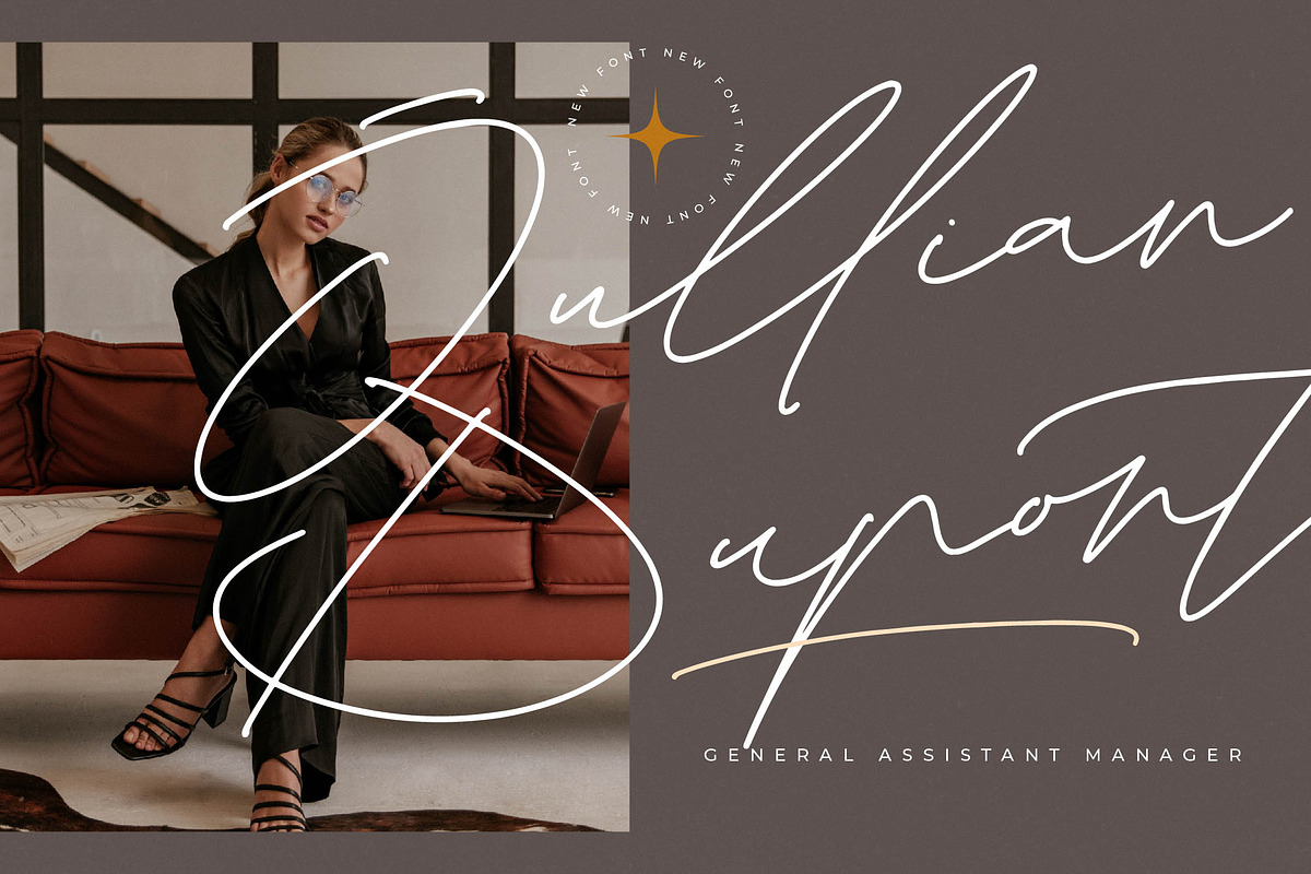 Silhouete Charming Monoline Elegant, a Script Font by stylishtype.co (Photo 6 of 20)