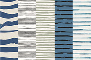 Stripes and waves seamless patterns, a Pattern Graphic by Magnia (Thumbnail 2 of 7)