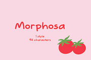 Morphosa - Handwritten Font, a Handwritten Font by Pikgura (Thumbnail 2 of 7)