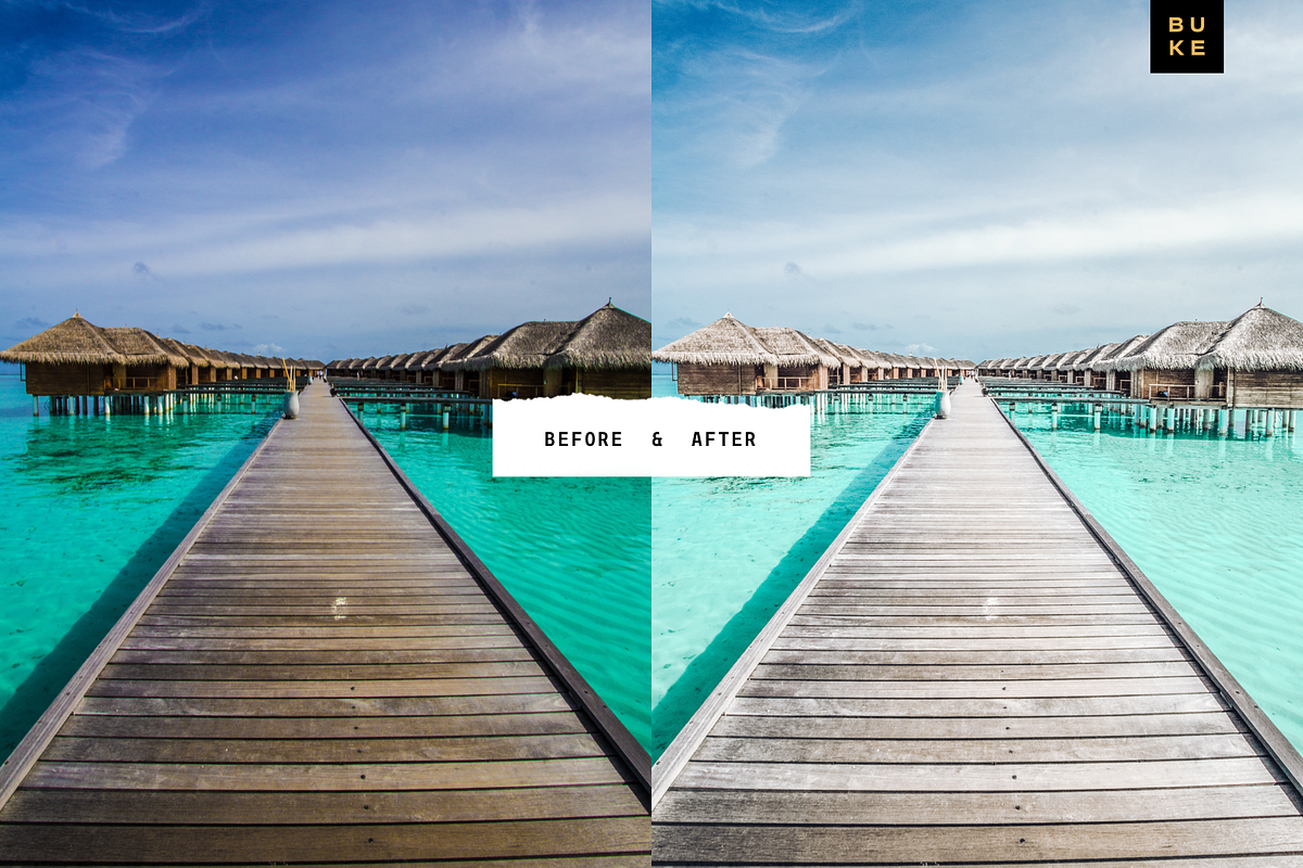 Tropical Lightroom Presets Bundle preview 6