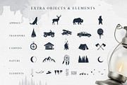 Into The Wild. Double Exposure Font, a Font by Cosmic Store (Thumbnail 7 of 14)