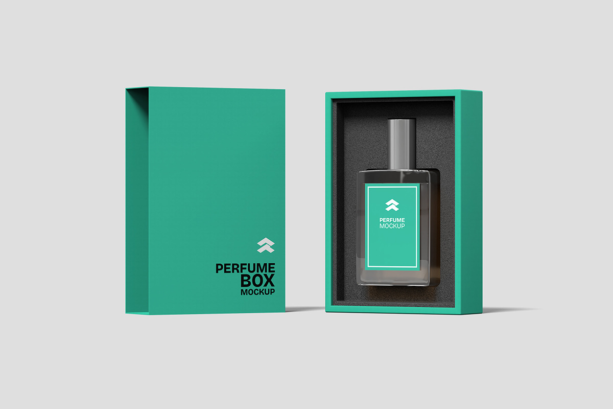 Perfume Box - Mockup, a Mockup by Rometheme Std (Photo 3 of 5)
