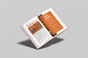 Open Book Mockup, a Books & Magazine Mockup by graphicsecond (Thumbnail 7 of 7)
