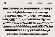 CS Reznor – Bold Display Font, a Sans Serif Font by Craft Supply Co. (Thumbnail 8 of 8)