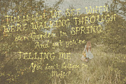 Hand Drawn Floral Whimsy Script Font, a Handwritten Font by Laras Wonderland (Thumbnail 13 of 16)