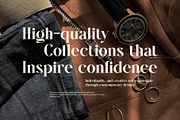Rilken Elegant Editorial Serif Font, a Serif Font by Graphicxell (Thumbnail 5 of 8)