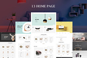Auros - Furniture Home Prestashop, a Bootstrap Template by apollotran (Thumbnail 1 of 10)