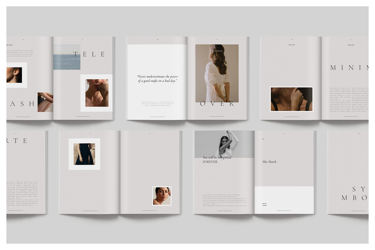 FLORENC Creative Portfolio, a Magazine Template by Arif Tri Ananta (Photo 8 of 14)