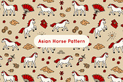 Seamless Pattern for Asian New Year, a Pattern Graphic by Viaireshop (Thumbnail 1 of 4)