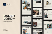 Underlord - Instagram, a Social Media Template by Temptackle (Thumbnail 1 of 5)