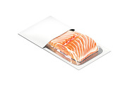White Carton Pack Salmon 3D Model, an Object 3D Model by rebrandy (Thumbnail 1 of 9)