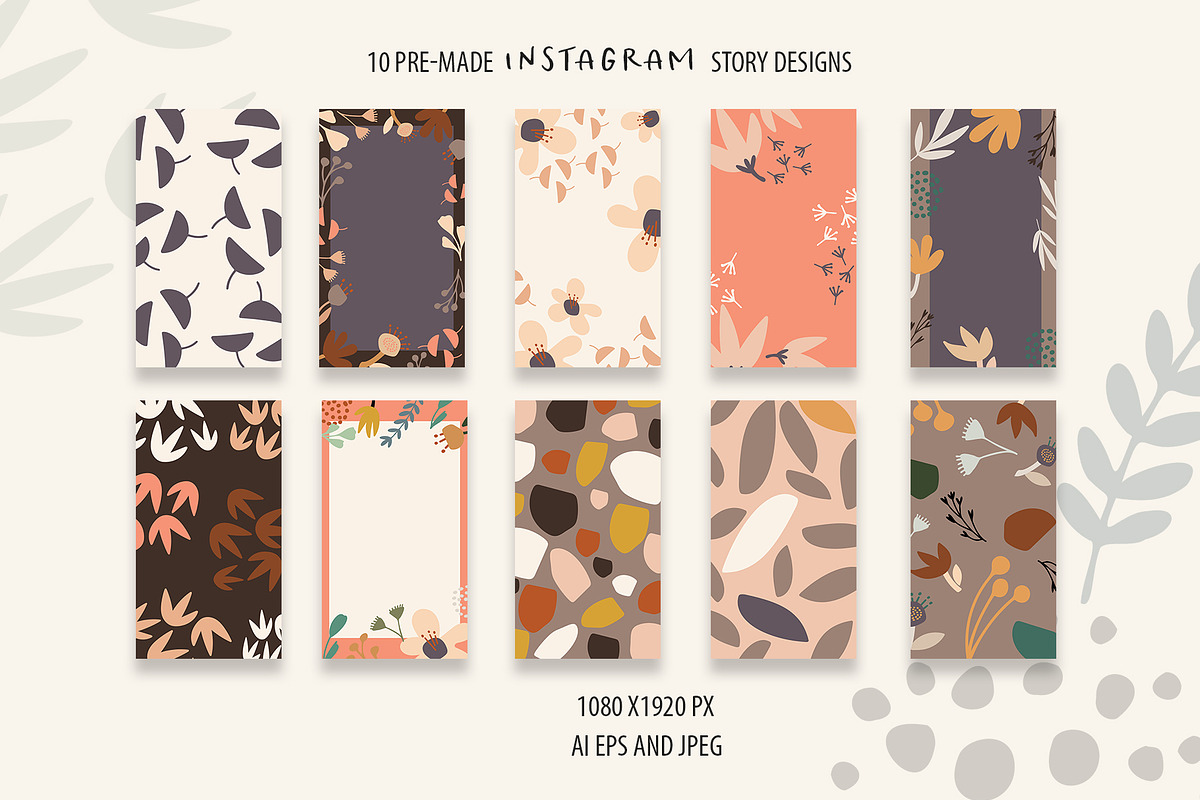 Modern Garden Floral Collection #2, an Illustration by Sweet Fig (Photo 5 of 13)