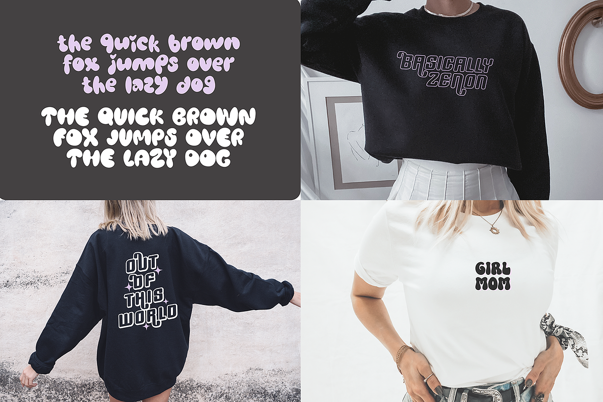 Y2K FONT BUNDLE-Stylish Retro Fonts, a Sans Serif Font by Blush Font Co. (Photo 6 of 8)