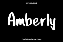 Amberly - Creative Display Font