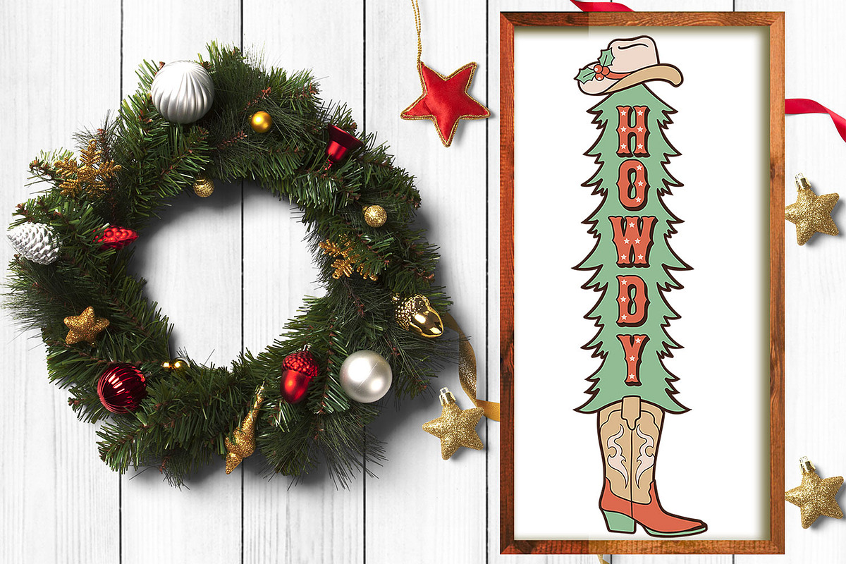 Western Christmas Collection 65 SVG, an Object Graphic by TatianaCociorva (Photo 6 of 9)