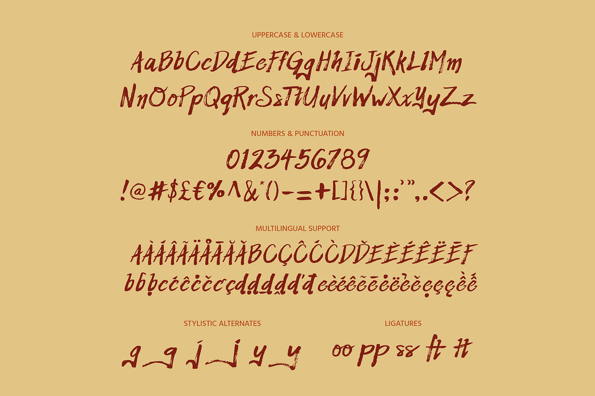 Nifty & Swifty - brush font, a Handwritten Font by Font Infusions (Photo 3 of 12)