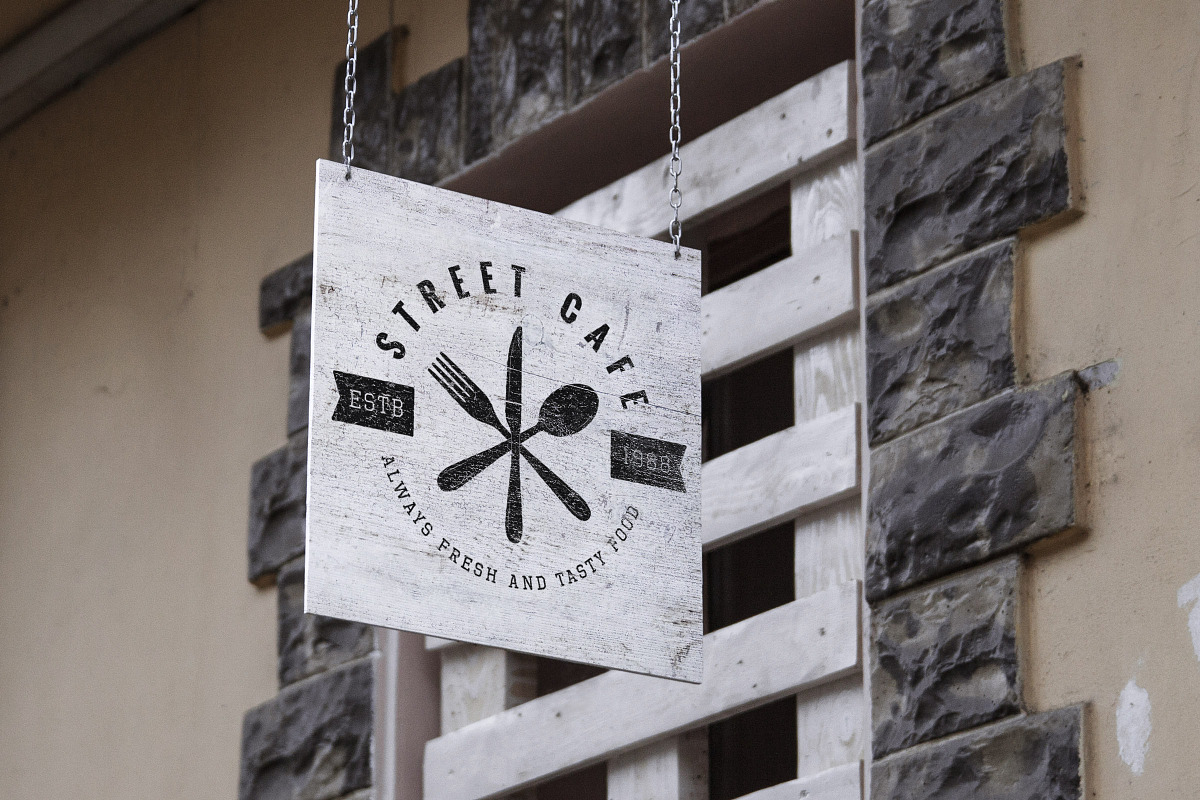 Set of vintage restaurant logos, a Branding & Logo Template by AkimD (Photo 3 of 11)