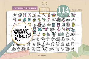 Doodle Drawing Cleaning