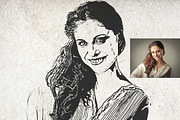 Vector Line & Pencil Sketch FX, an Action Add-On by Studio Retouch (Thumbnail 4 of 14)