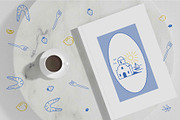 Mediterranean Amalfi Style Poster, an Illustration by Imaginary Party (Thumbnail 6 of 9)