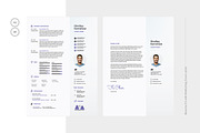 CV Curriculum Vitae Ms Word Template, a Resume Template by iDoodle Studio (Thumbnail 1 of 4)