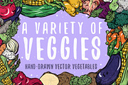 Vegetable Variety, a Food Illustration by melissadn (Thumbnail 1 of 5)