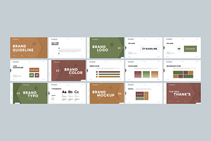 Brand manual template