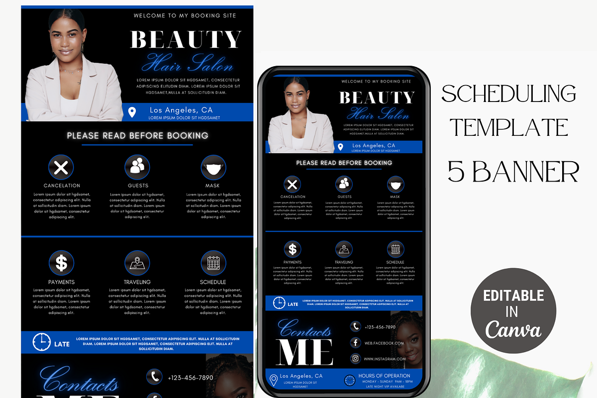 Acuity Scheduling Template, a Templates & Theme by TimCanvaTemplate (Photo 3 of 5)