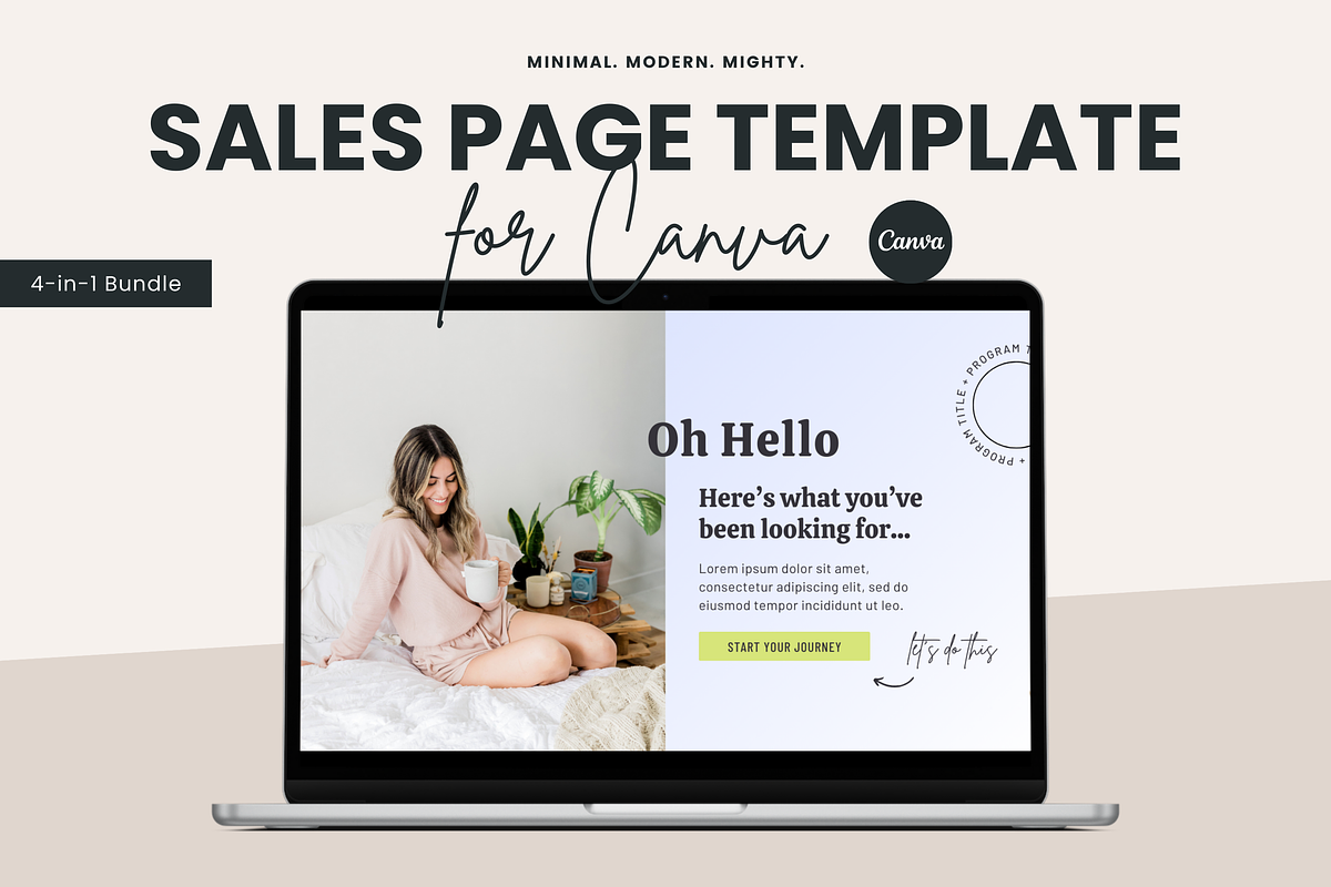 4-in-1 Wellbeing Bundle for Canva, a Templates & Theme by Erin Cassidy (Photo 25 of 29)
