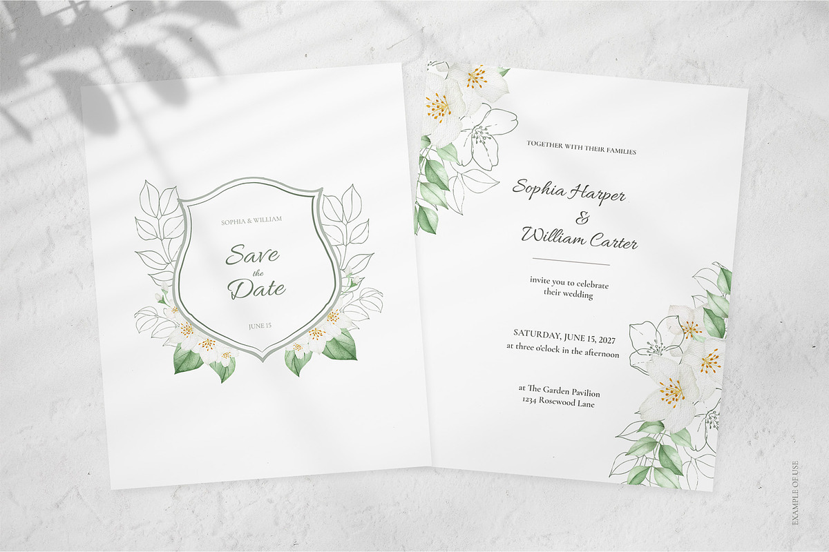 The Jasmine Garden. Watercolors, a Decorative Illustration by Liliia Polos Illustration (Photo 2 of 10)