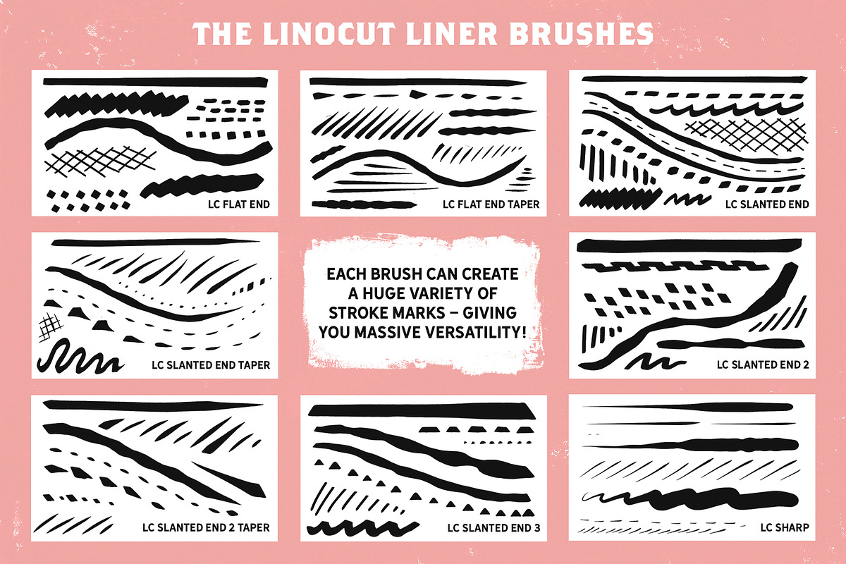Linocut Lovers Companion - Procreate, a Brush Add-On by The Artifex Forge (Photo 7 of 11)